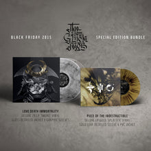 Load image into Gallery viewer, LIMITED EDITON 2015 BLACK FRIDAY LOVE DEATH IMMORTALITY | PIECE OF THE INDESTRUCTIBLE VINYL
